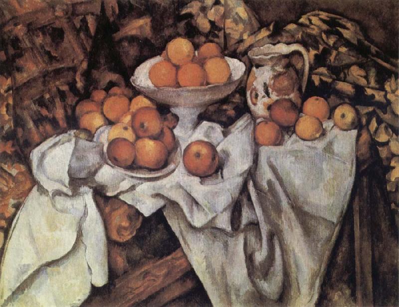 Paul Cezanne Still Life with Apples and Oranges France oil painting art